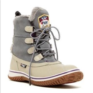 Pajar Waterproof Fur Snow Boots